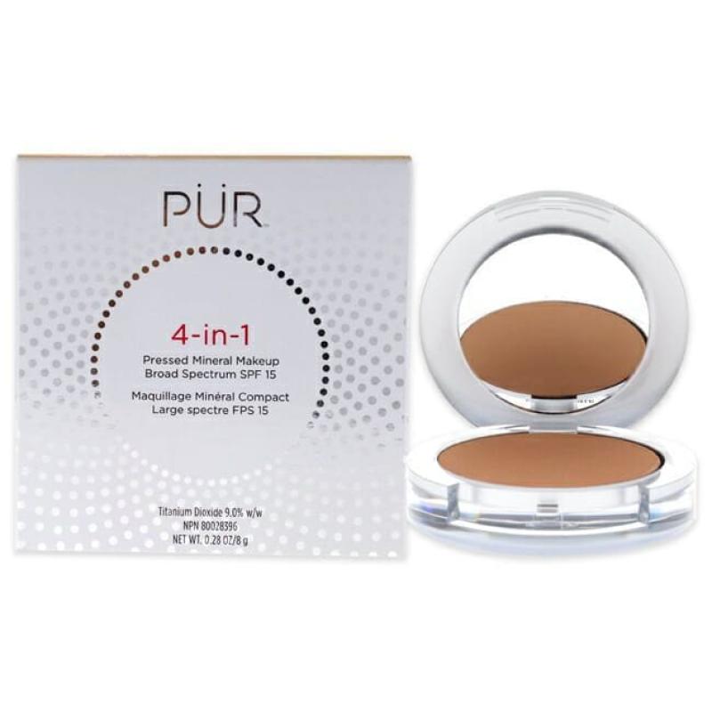 4-In-1 Pressed Mineral Makeup Powder SPF 15 - MN3 Linen by Pur Cosmetics for Women - 0.28 oz Powder