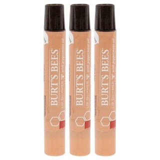Burts Bees Lip Shimmer - Apricot by Burts Bees for Women - 0.09 oz Lip Shimmer - Pack of 3