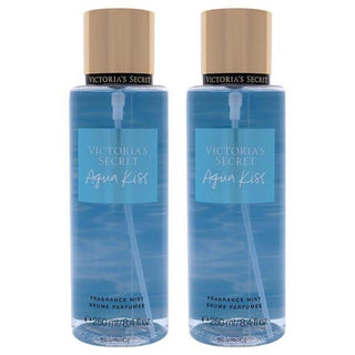 Aqua Kiss by Victorias Secret for Women - 8.4 oz Fragrance Mist - Pack of 2