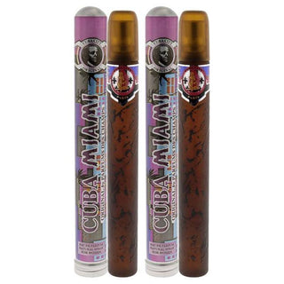 Cuba City Miami by Cuba for Women - 1.17 oz EDP Spray - Pack of 2