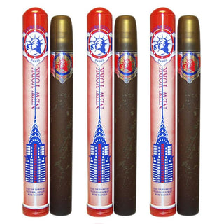 Cuba City New York by Cuba for Women - 1.17 oz EDP Spray - Pack of 3