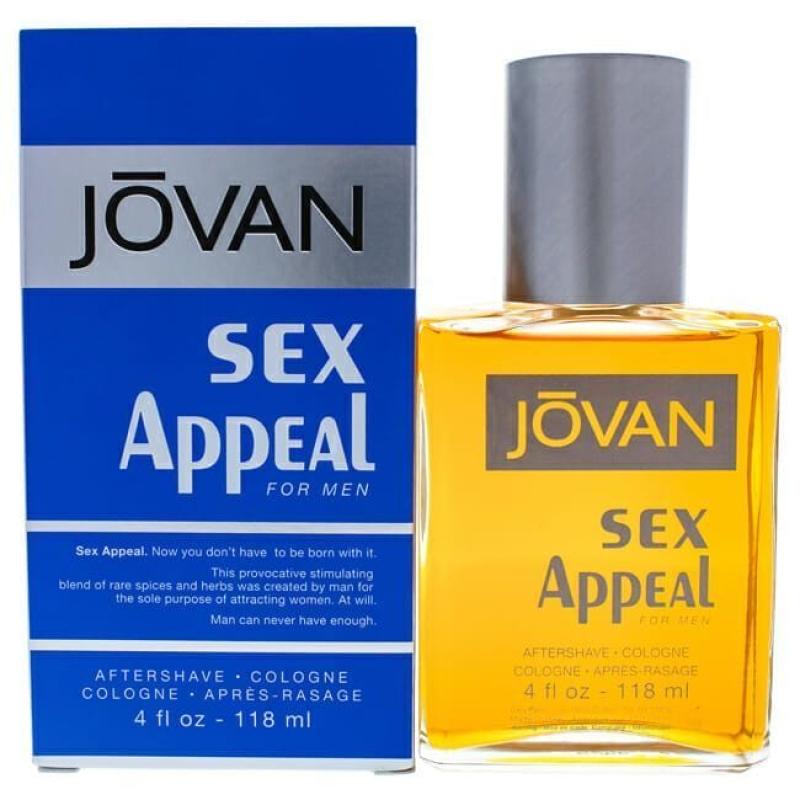 Jovan Sex Appeal by Coty for Men - 4 oz After Shave Splash