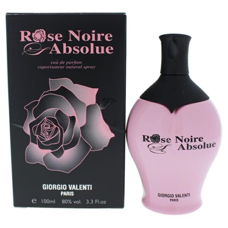 Rose Noire Absolue by Giorgio Valenti for Women - 3.3 oz EDP Spray