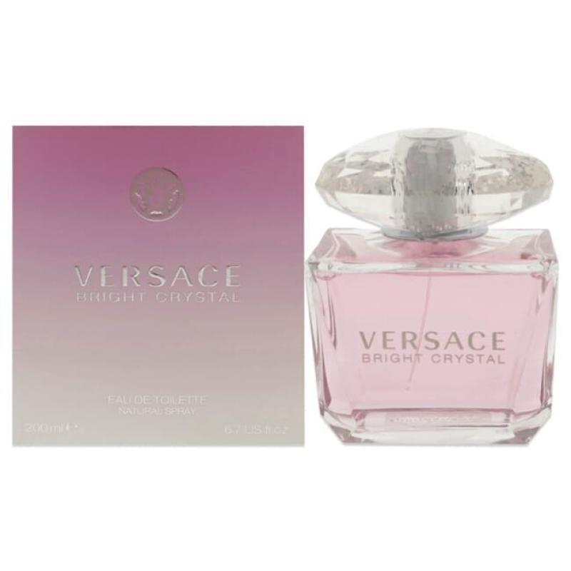 Versace Bright Crystal by Versace for Women - 6.7 oz EDT Spray