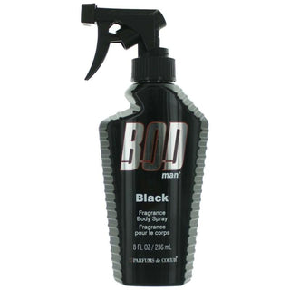Bod Man Black By Parfums De Coeur, 8 Oz Frgrance Body Spray For Men
