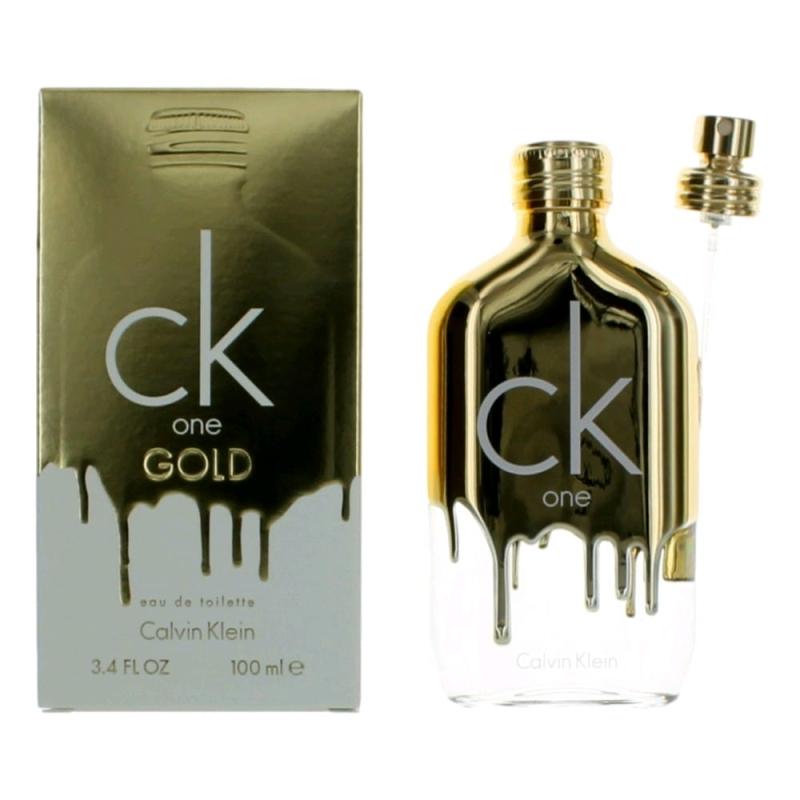 Ck One Gold By Calvin Klein, 3.4 Oz Eau De Toilette Spray For Unisex