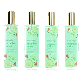 Cucumber Melon By Bodycology, 4 Pack 8 Oz Fragrance Mist For Women