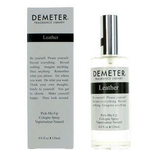Leather By Demeter, 4 Oz Cologne Spray For Men