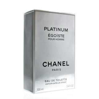 Chanel Platinum Egoiste Pour Homme Edt for Men 3.4oz