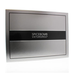 V&R Spicebomb 3pc Set for Men (EDT Spray 50ml/1.7oz, Non Foaming Shaving Cream 50ml/1.7oz, After Shave Balm 50ml/1.7oz)