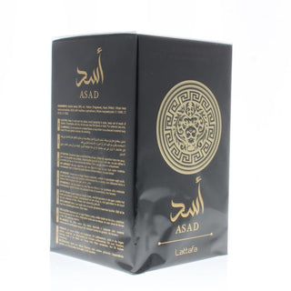 Lattafa Asad Eau De Parfum Spray for Men 100ml/3.4oz