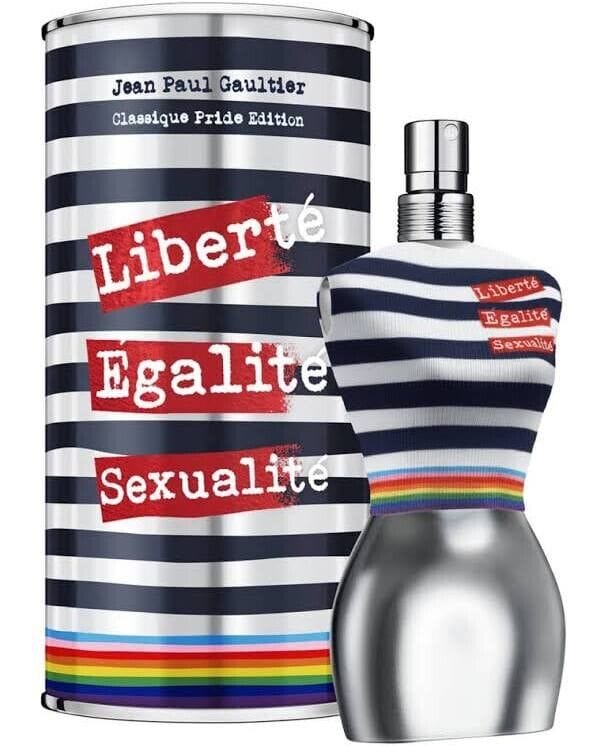 JEAN PAUL GAULTIER CLASSIQUE PRIDE EDITION 3.4 EAU DE TOILETTE SPRAY FOR WOMEN