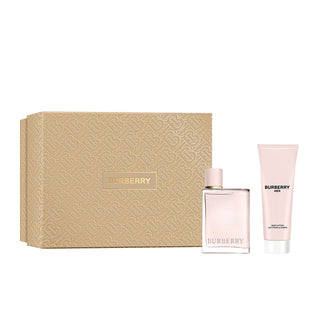 Burberry Her 2 Pcs Set: 1.6 Eau De Parfum Spray + 2.5 Body Lotion.
