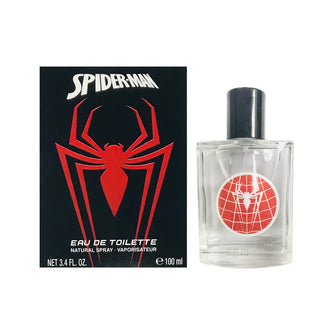 MARVEL SPIDER-MAN BLACK 3.4 EAU DE TOILETTE SPRAY.