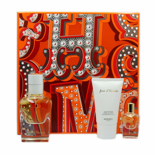 Hermes Jour D'Hermes 3 Pcs Set For Women: 1.6 Eau De Parfum Spray + 7.5 Ml Eau De Parfum Mini + 1 Oz Body Lotion
