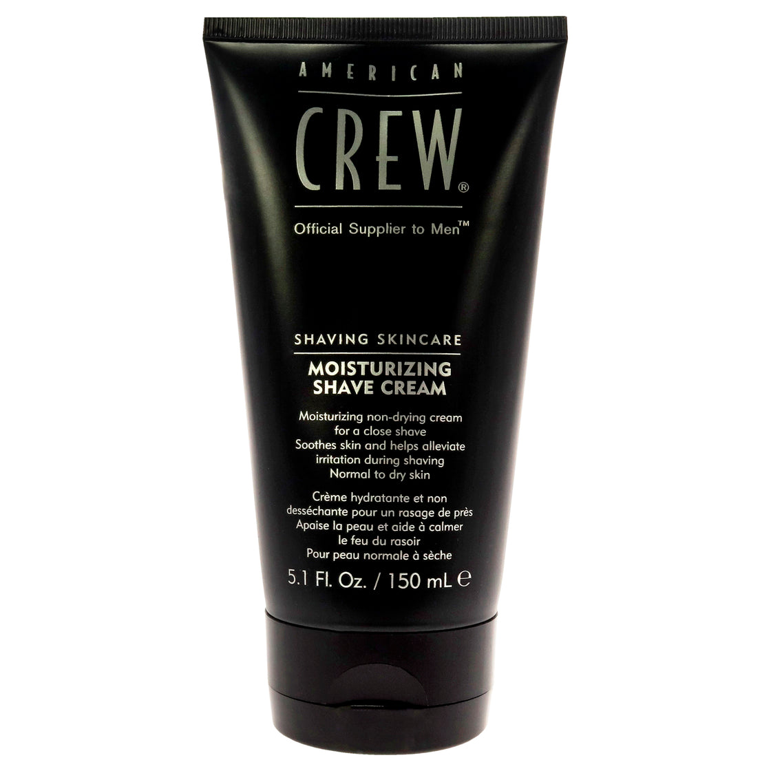 Moisturizing Shave Cream by American Crew for Men - 5.1 oz Shave Cream