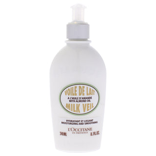 L'Occitane Almond Milk Veil 8.1 oz Body Milk for Unisex