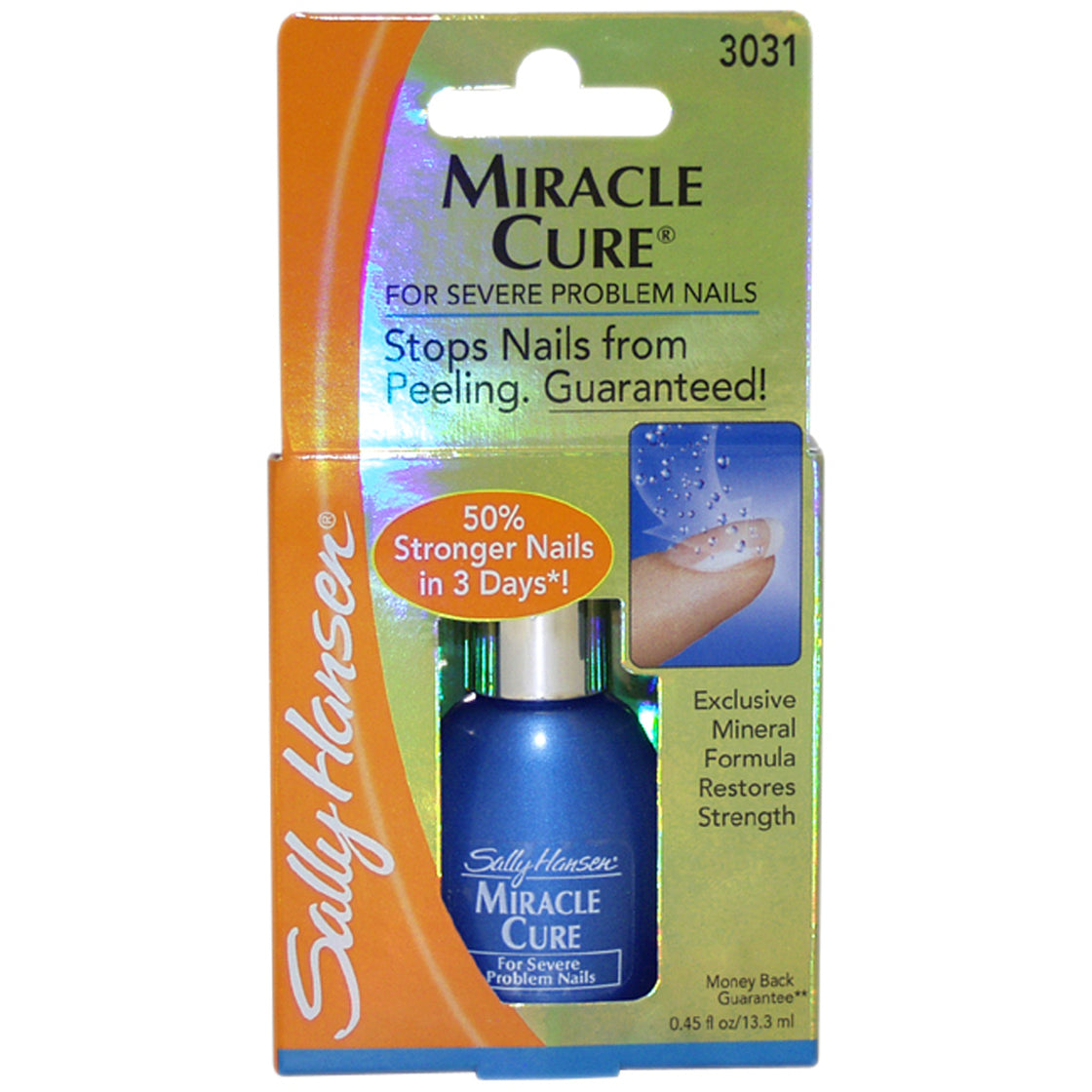 Miracle Cure For Severe Problem Nails - 45087 by Sally Hansen for Unisex - 0.45 oz Nail Polish