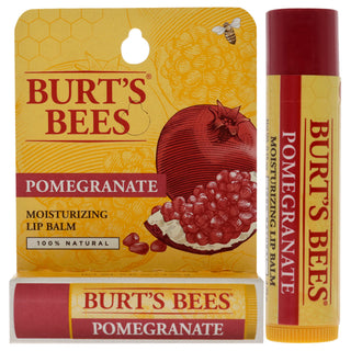 Burts Bees Pomegranate Moisturizing Lip Balm for Unisex - 0.15 oz Lip Balm