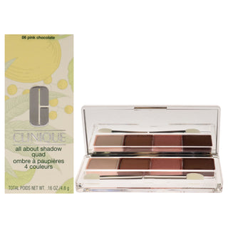 Clinique All About Shadow Quad - 06 Pink Chocolate for Women - 0.16 oz Eye Shadow