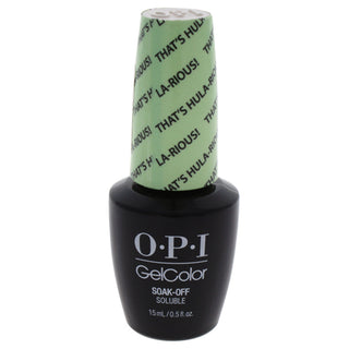 OPI GelColor Soak-Off Gel Lacquer H65 Thats Hula-Rious! Nail Polish - 0.5 oz for Women