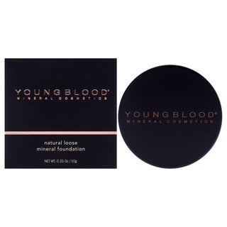 Natural Loose Mineral Foundation - Soft Beige by Youngblood for Women - 0.35 oz Foundation