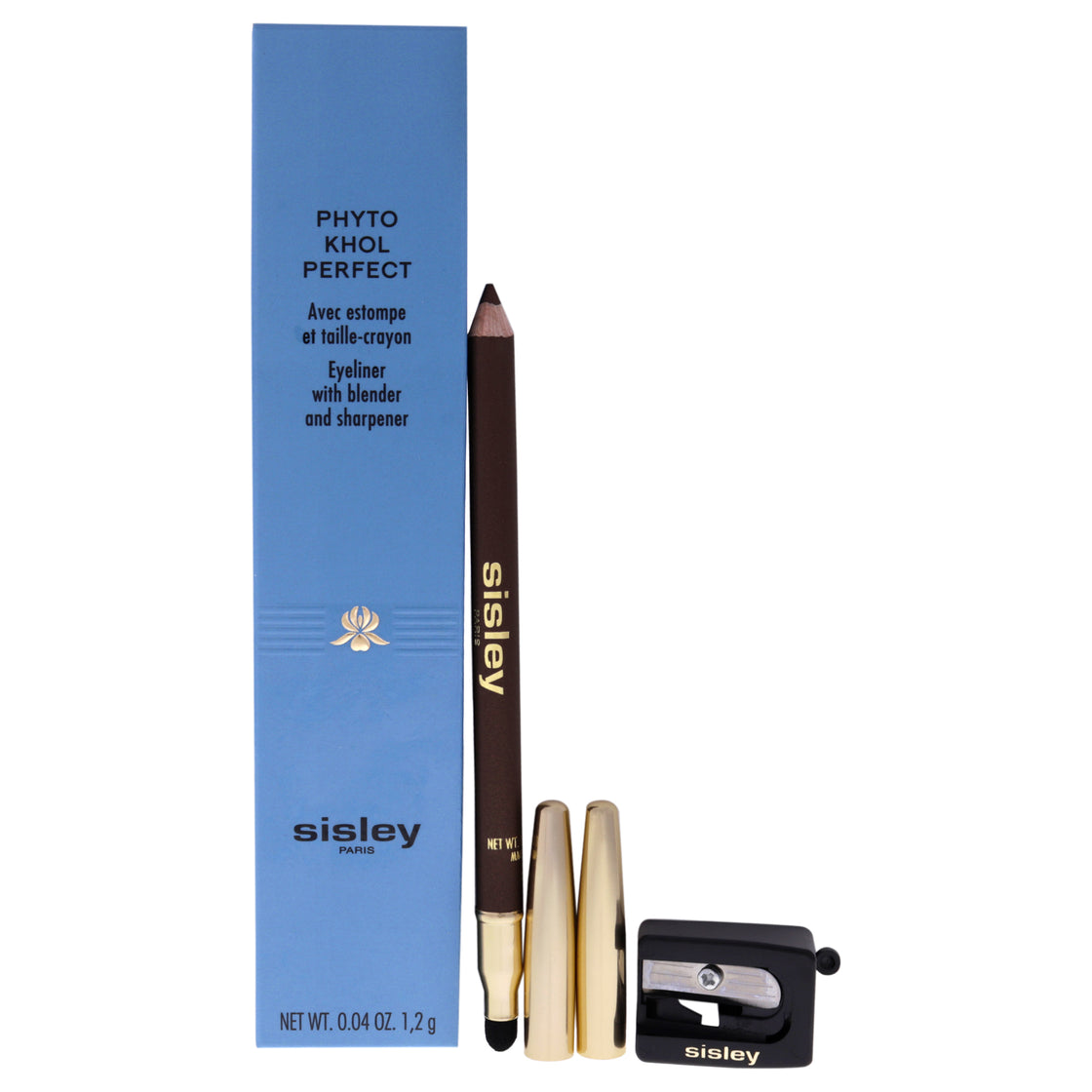 Phyto Khol Perfect Eyeliner With Blender and Sharpener - 2 Brown by Sisley for Women -0.04 oz Eyeliner