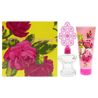 Betsey Johnson by Betsey Johnson for Women - 2 Pc Gift Set Includes EDP Spray and Body Lotion 3.4oz and 6.7oz