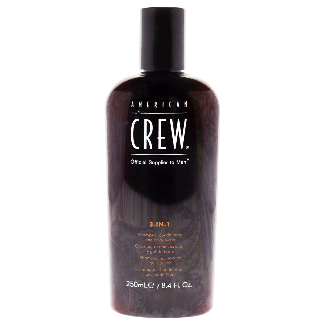 3 In 1 Shampoo, Conditioner and Body Wash by American Crew for Men - 8.4 oz Shampoo, Conditioner and Body Wash