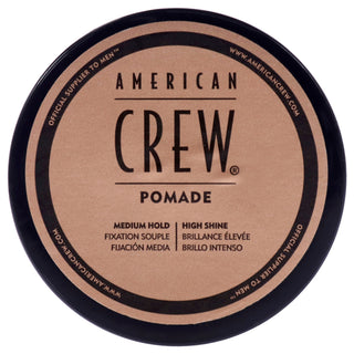 Pomade for Hold Shine by American Crew for Men - 1.7 oz Pomade
