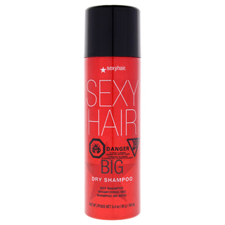 Big Sexy Hair Dry Shampoo by Sexy Hair for Unisex - 3.4 oz - Instant Refresh and Volume