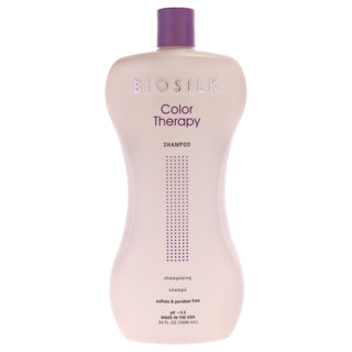 Biosilk Color Therapy Shampoo for Unisex - 34 oz - Nourishing Color-Protecting Shampoo