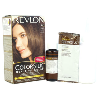 Revlon Colorsilk Beautiful Color Medium Ash Brown Hair Color - 1 Application for Unisex