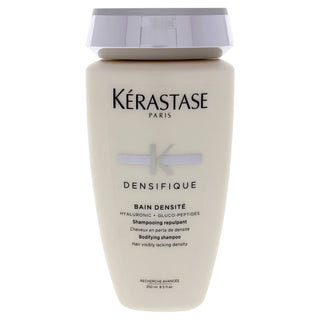Kerastase Densifique Bain Densite Bodifying Shampoo for Unisex - 8.5 oz - Shampoo for Thicker, Fuller Hair