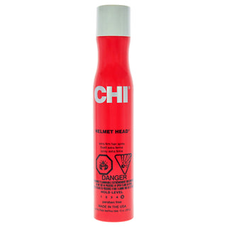 CHI Helmet Head Extra Firm Hair Spray for Unisex - 10 oz Hair Spray