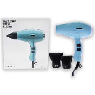 Elchim Light Ionic Fifties Edition Hair Dryer in Light Blue - Unisex Hair Dryer