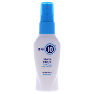 It's A 10 Miracle Leave-In Lite Hair Spray for Unisex - 2 oz - Revitalize Your Hair Today