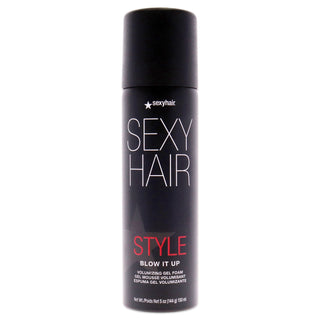 Style Sexy Hair Blow It Up Volumizing Gel Foam for Unisex - 5 oz Gel by Sexy Hair