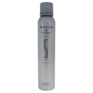 Silk Therapy Shine On by Biosilk for Unisex - 5.3 oz Hair Spray