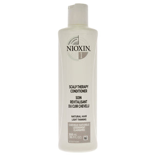 Nioxin System 1 Scalp Therapy Conditioner for Unisex - 10.1 oz - Promotes Healthy Hair Growth and Strength