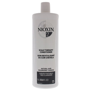 Nioxin System 2 Scalp Therapy Conditioner - 33.8 oz - Unisex Conditioner for Thinning Hair
