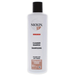 System 3 Cleanser Shampoo by Nioxin for Unisex - 10.1 oz Shampoo