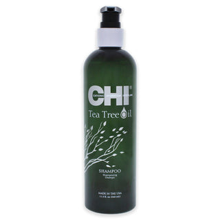 CHI Tea Tree Oil Shampoo for Unisex - 11.5 oz - Gentle Cleansing and Nourishing Formula