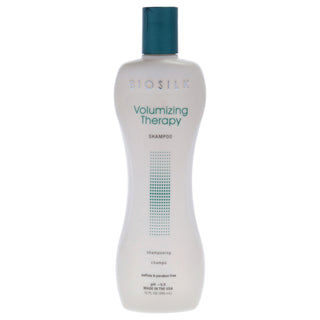 Biosilk Volumizing Therapy Shampoo 12 oz for Unisex - Volumizing Hair Care Solution