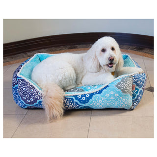 Medina Cuddler Pet Bed by Pet Maison - 24 x 36 x 12 Inch Pet Bed for Unisex