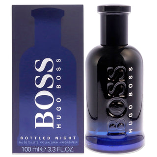 Hugo Boss Boss Bottled Night for Men - 3.3 oz EDT Spray - Sophisticated Evening Scent for Men