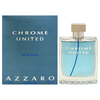 Chrome United by Azzaro for Men - 3.3 oz EDT Spray