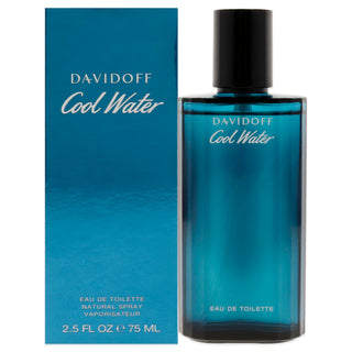 Cool Water by Davidoff for Men - 2.5 oz EDT Spray - Refreshing Fragrance for Him