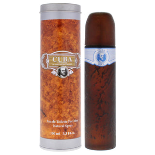 Cuba Blue by Cuba for Men 3.3 oz EDT Spray - Buy Online Today!