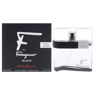 F Black by Salvatore Ferragamo for Men - 3.4 oz EDT Spray: Unleash Your Boldness
